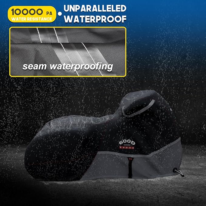 Rosefray Motorcycle Cover 600D Waterproof - Image 3