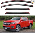 in-Channel Window Visors Rain Guards by YQAUTEC