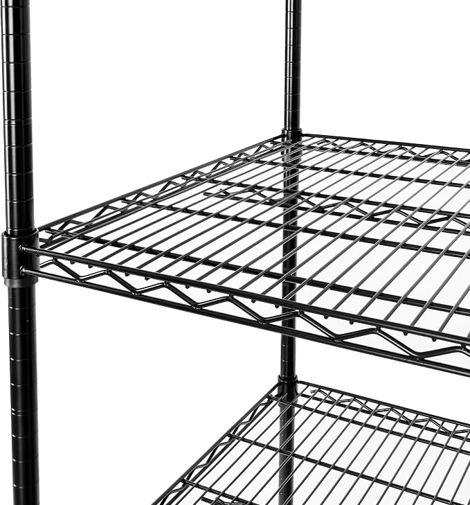 Seville Classics UltraDurable Heavy Duty NSF Solid Steel Wire Rack Storage Unit - Image 8
