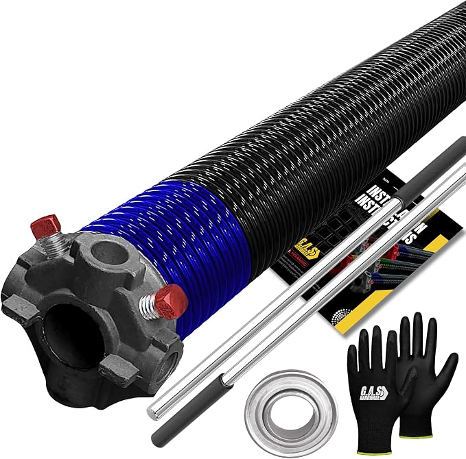 Garage Door Torsion Spring 262x1.75x36 Includes 1” Steel Bearing, and Winding by GASHardware
