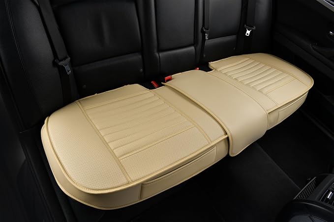 Back Seat Covers, Rear Seat Cushions, Auto Bench Protector by SunnyColor