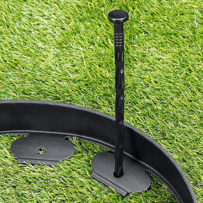 Landscape Edging Stakes, Spiral Nylon Anchoring Spikes - Image 4