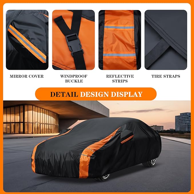 Heavy Duty Waterproof Car Cover - Image 3