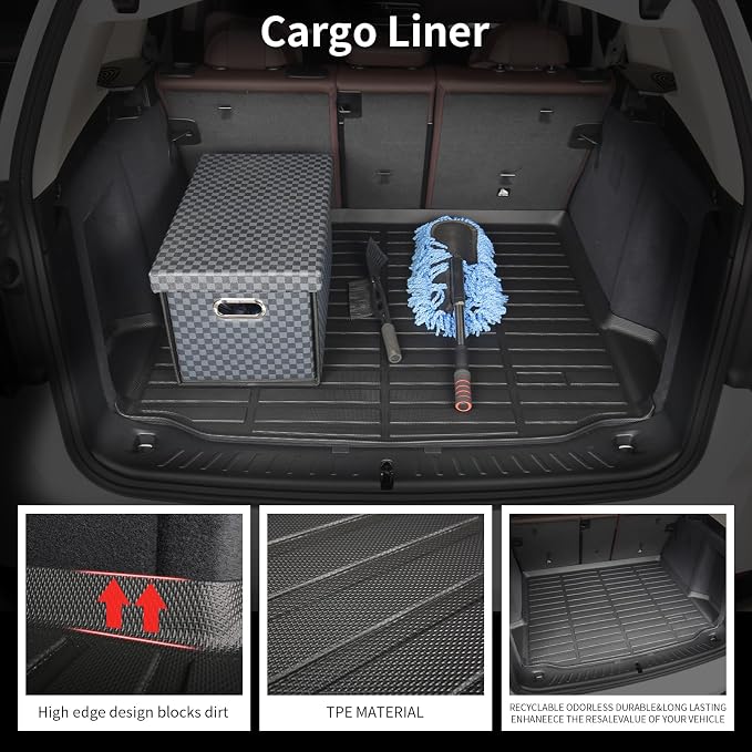 Floor Mats and Cargo Liner Set Fit - Image 4