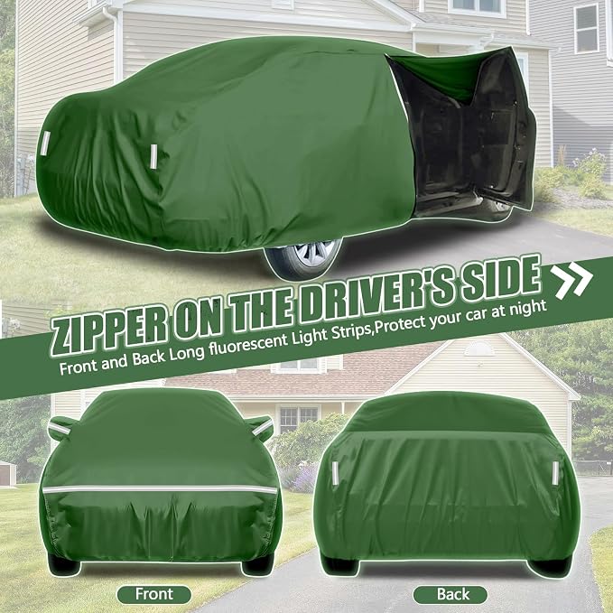 BOSSTONE Car Cover Custom Fit for Honda Accord 2007-2025, for Toyota Camry - Image 3