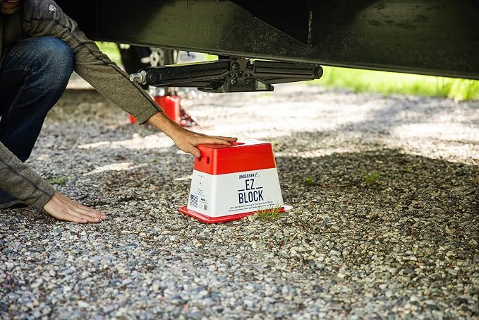 ANDERSEN HITCHES | RV Accessories | Single Trailer EZ Jack Block| Leveling - Image 3