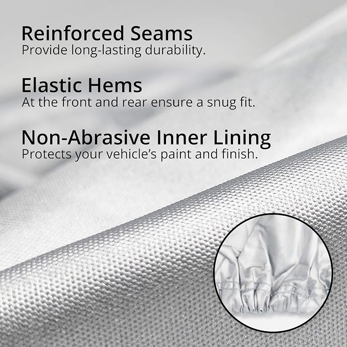 Car Covers Weatherproof Max Car Cover & Warranty Compatible - Image 6