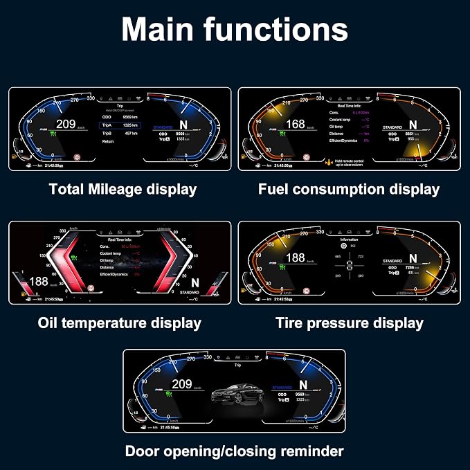 Speedometer Instrument for BMW E87 2006-2011 CCC CIC Linux System Original Car - Image 4