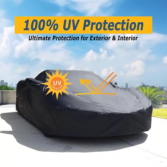 All Weather Waterproof car Cover Good - Image 9