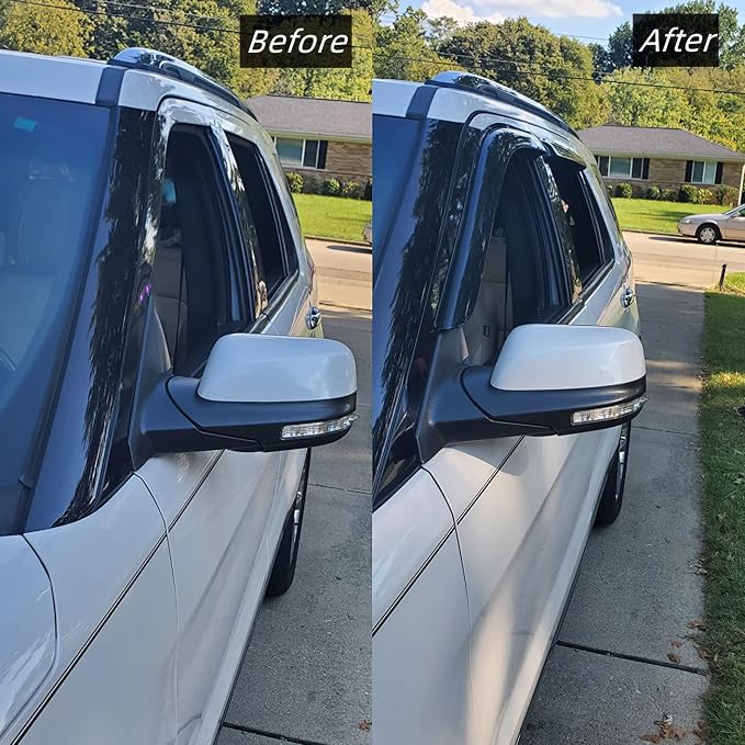 Side Window Deflector Visor Rain Guard - Image 5