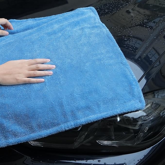 LIVOS Extra Large Car Drying Towel, Twisted Terry Microfiber Towels - Image 7