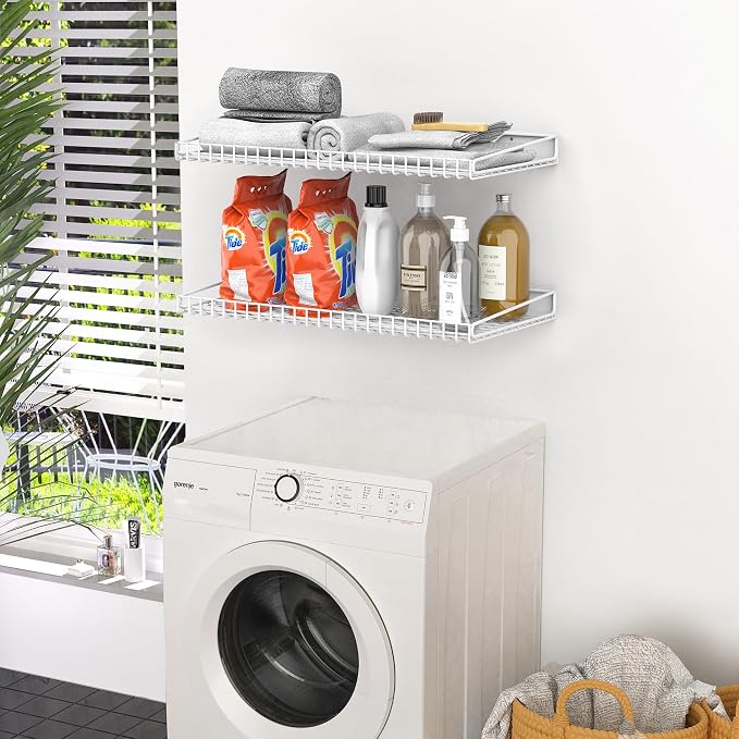 WALMANN Garage Wall Shelf, Wall-Mounted Storage Shelves - Image 6