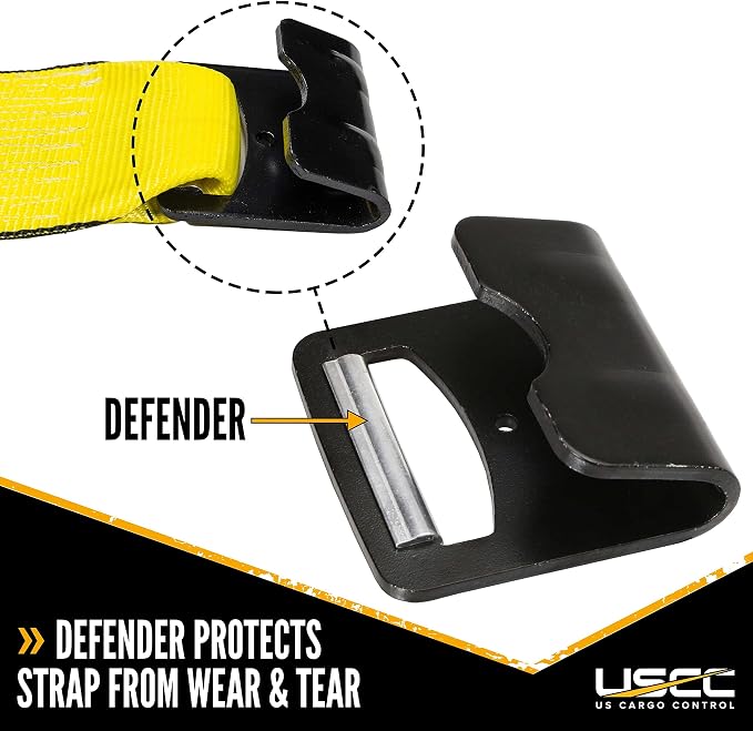 US Cargo Control Heavy Duty Yellow Fixed End - Image 7