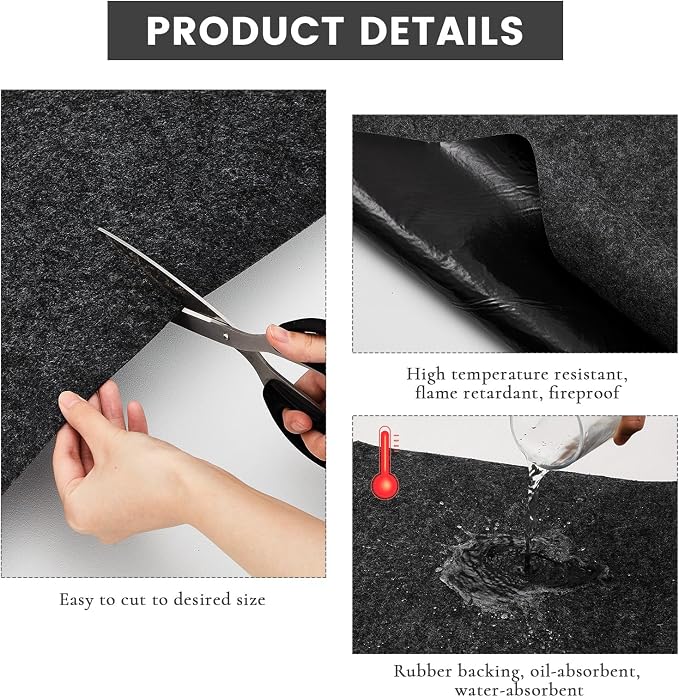 2 Pcs 36 x 60 Inch Oil Spill Mat - Image 3