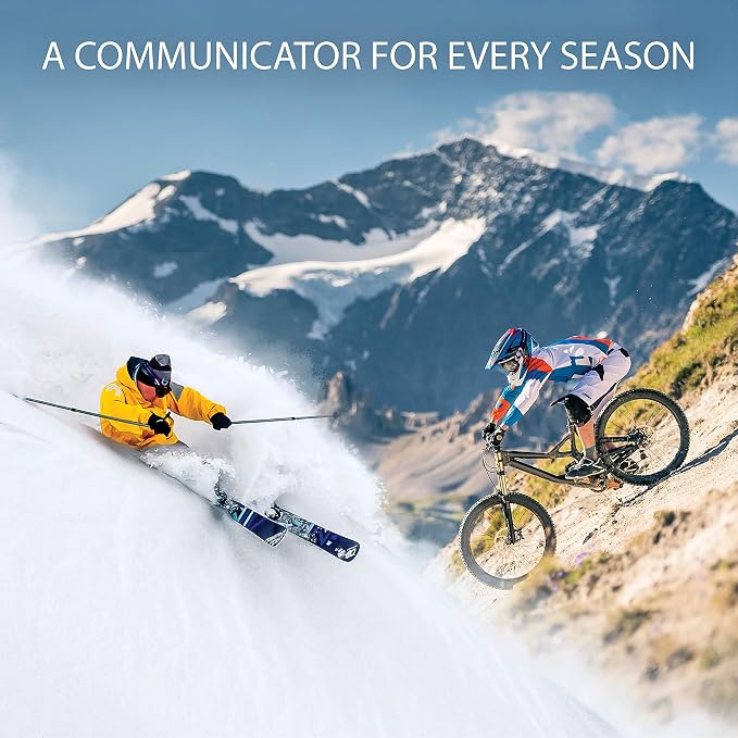 Cardo PACKTALK Outdoor Helmet Communication System, Snowboard and Cycling - Image 5