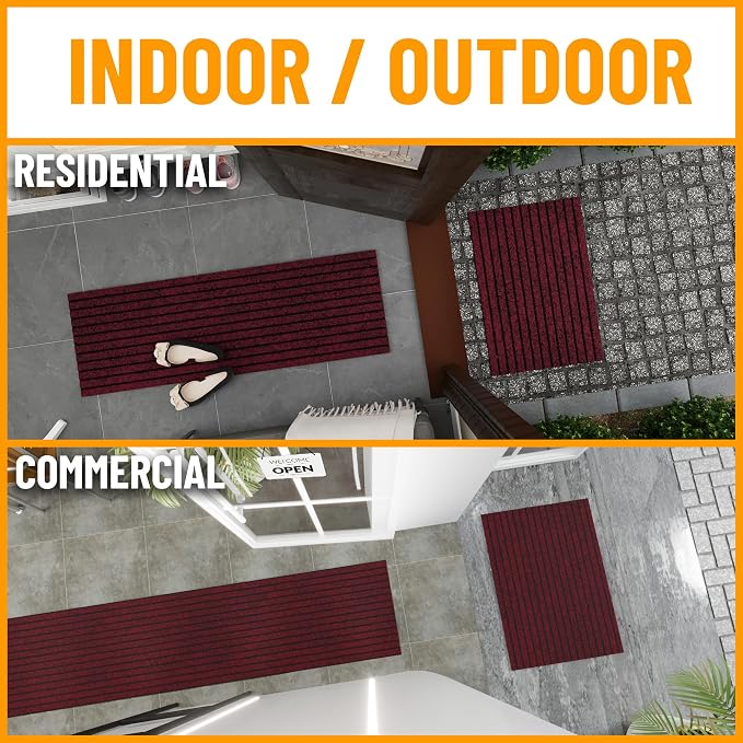 Ottomanson Mud Mat 2' x 2' Entryway Rug - Image 2