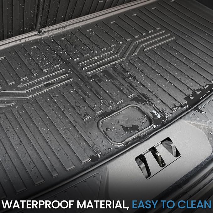 Cargo Mat with Backrest Mats for 2020-2024 2025 Ford Explorer Car Mat - Image 8