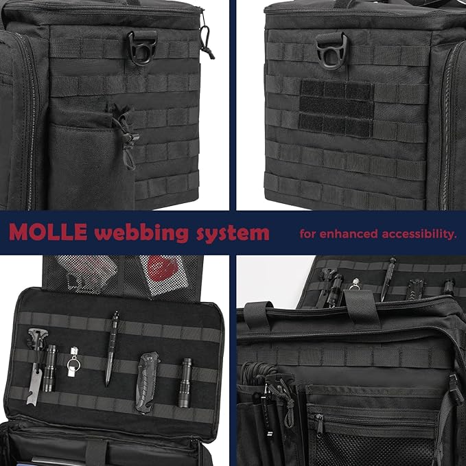 Patrol Bag Law Enforcement, Police Gear Car Front Seat Vehicle Organizer Bags - Image 5