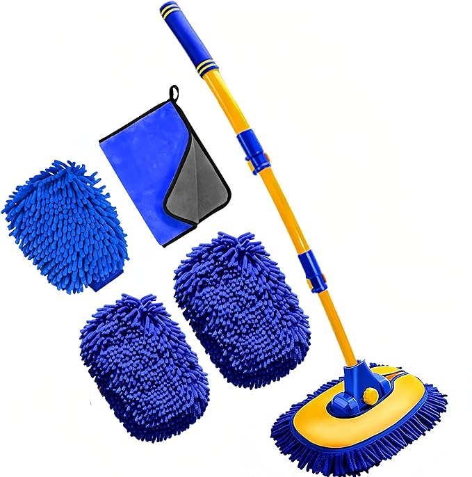 Upgrade Car Wash Brush Mop by MVEQRRN