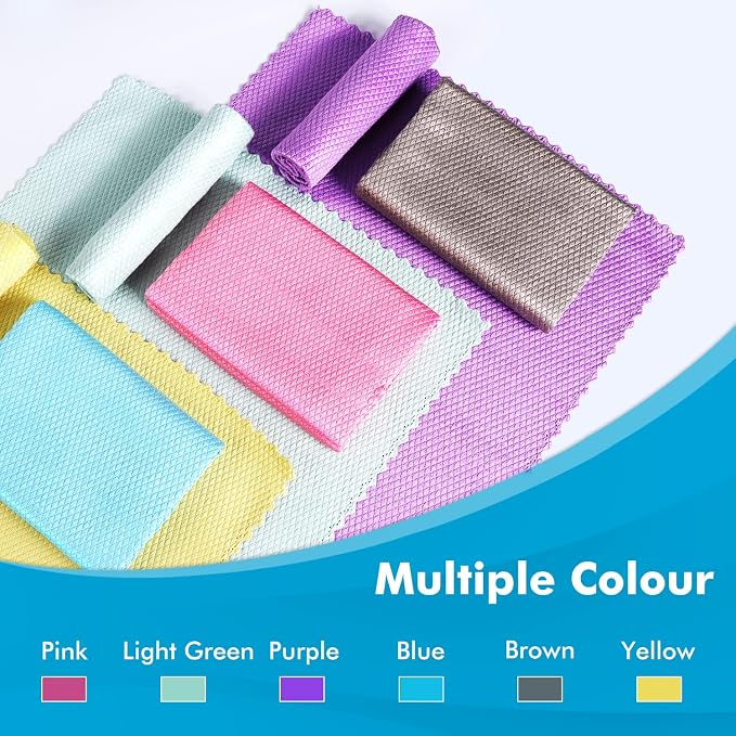 Easy Clean Streak Free Glass Cleaning Miracle Microfiber Cleaning Cloth - Image 2