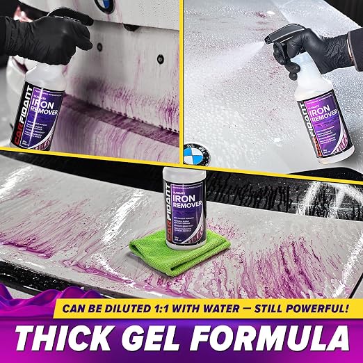 Iron Remover Car Detailing – Iron Decon Spray, Pulls Out Brake Dust, Rust & - Image 7