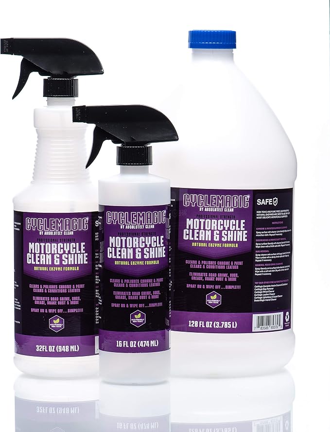 CycleMagic Motorcycle Clean and Shine Motorcycle Cleaner & Conditioner - Image 6