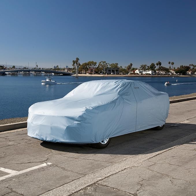 iCarCover Premium Car Cover for 1983-1987 Pontiac Sunbird 2-Door, 4-Door Heavy - Image 7