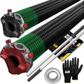 Garage Door Torsion Springs 243x2x30, Includes 1” Steel Bearing, and Winding by GASHardware