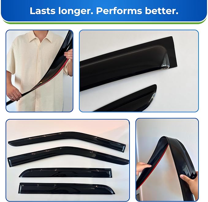 KPY Window Visor Rain Guard Compatible - Image 4