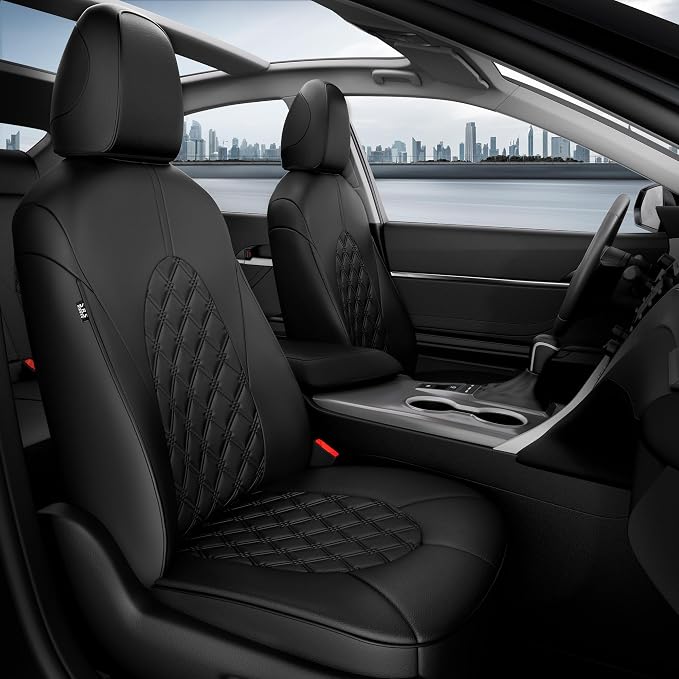 for Toyota Camry Seat Covers Hybrid XLE XSE 2018 2019 2020 2021 2022 2023 2024 by FEINEPRO