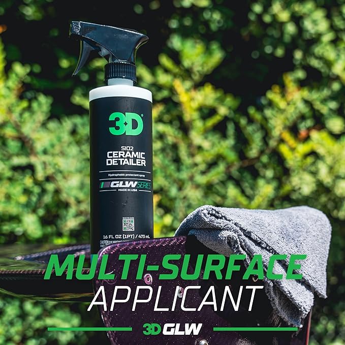 3D Ceramic Detailer, GLW Series | Hyper Gloss Finish | SiO2 Peak Hydrophobic - Image 5
