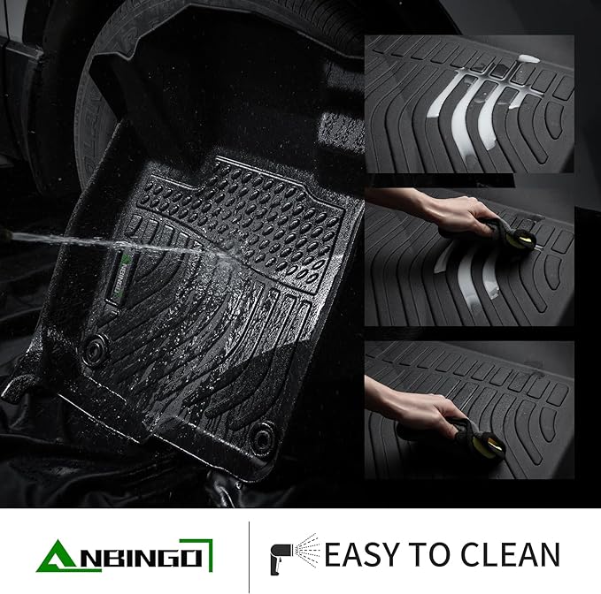 ANBINGO®Floor Mats Fit for Hyundai Elantra Hybrid 2021-2025 All Weather Mats - Image 3