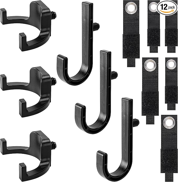 12 Pcs Storage Shed Tool Hooks by Nkiy+Quen