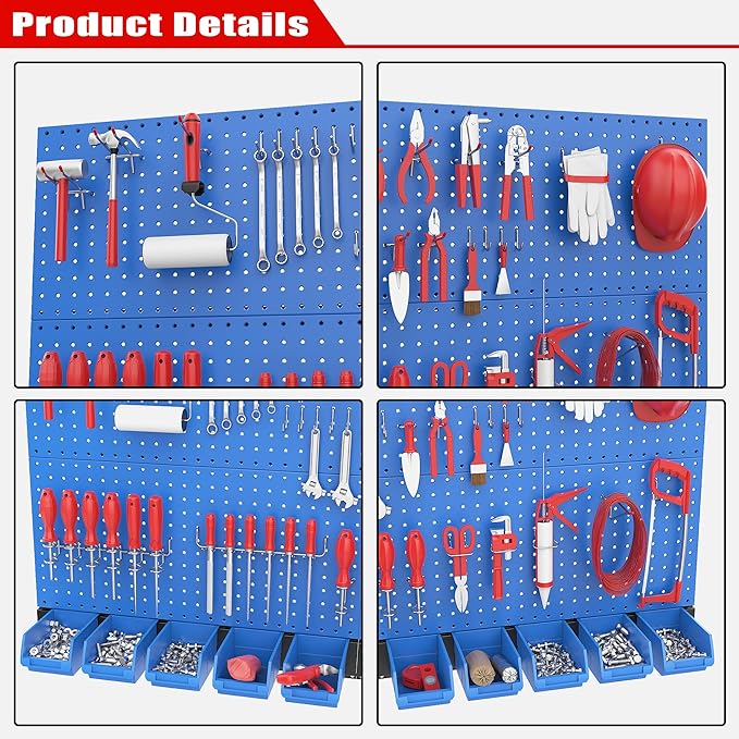 Ultrawall Pegboard Wall Organizer, Garage Storage System - Image 7