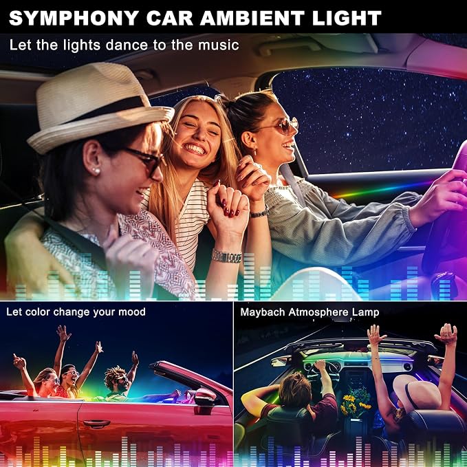 Acrylic Interior Car LED Strip Light - Image 7