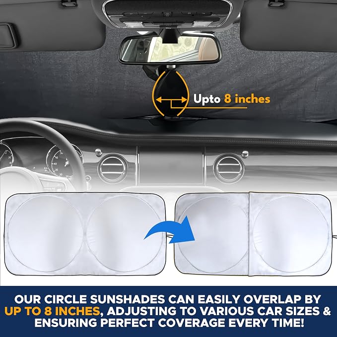 EcoNour Car Front Windshield Sun Shade - Image 4
