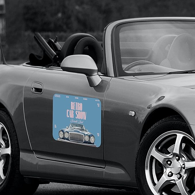 Custom Magnetic Bumper Stickers 2 Pack | Personalized Logo, and Image - Image 6