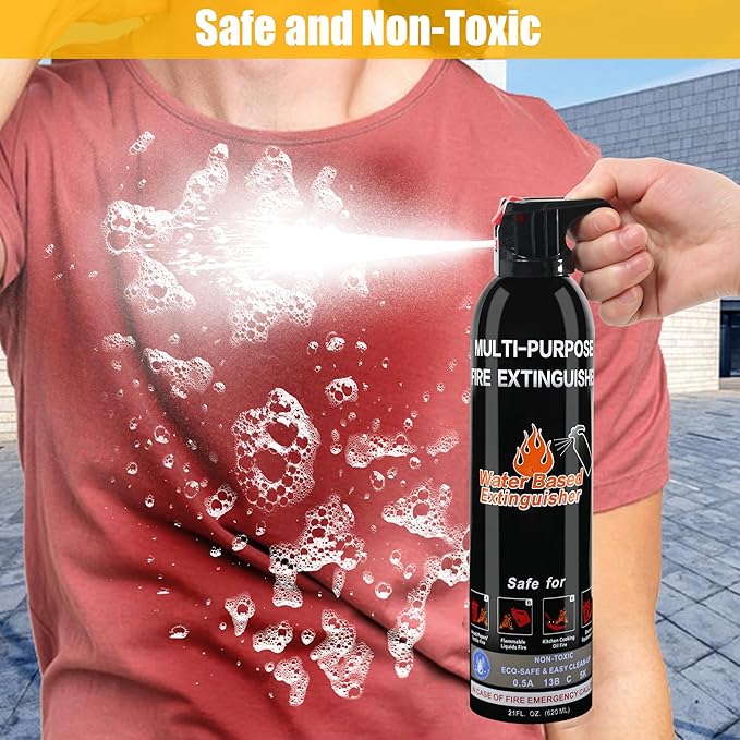 Fire Extinguisher for Home, 4 Pack Vehicle Fire Extinguishers - Image 7