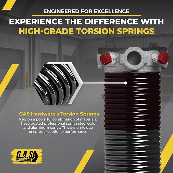 Garage Door Torsion Spring 234x2x27 Torsion Springs - Image 6