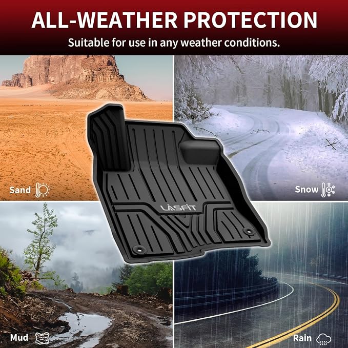 LASFIT Floor Mats for Honda Civic 2022-2025 2026| for Acura Integra 2023-2025 - Image 6