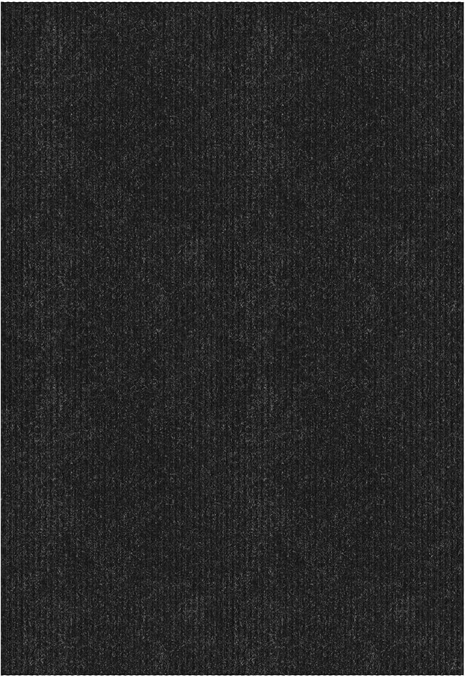 Ottomanson 5' x 6'6" Mud Mat Area Rug Scraper Carpet - Image 7