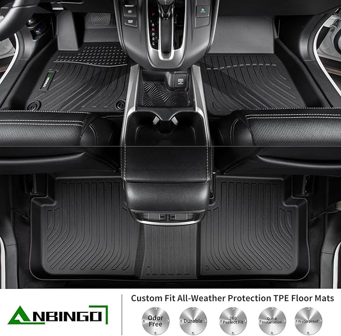 ANBINGO®-Floor Mats for Toyota Prius 2016-2022, Fits Toyota Prius Prime - Image 4