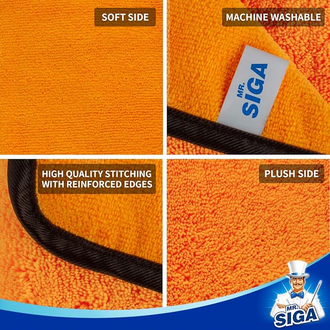 MR.SIGA Professional Premium Microfiber Towels - Image 6