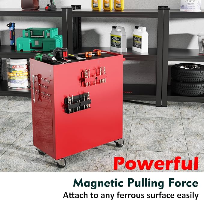 MUTUACTOR Drill Bit Organizer Heavy Duty, Quick Access Magnetic Mount Drill Bit - Image 2