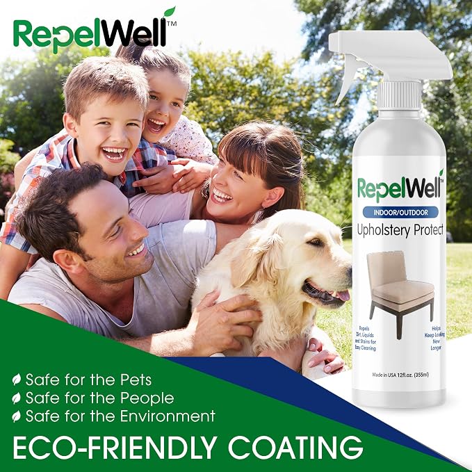 Upholstery Protect Stain & Water Repellent Spray Eco-Friendly, Pet-Safe Spray - Image 2