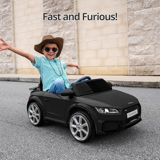 Electric Ride on Car for Kids, Licensed Audi 12V 7Ah Kids Ride-on Toy for - Image 2