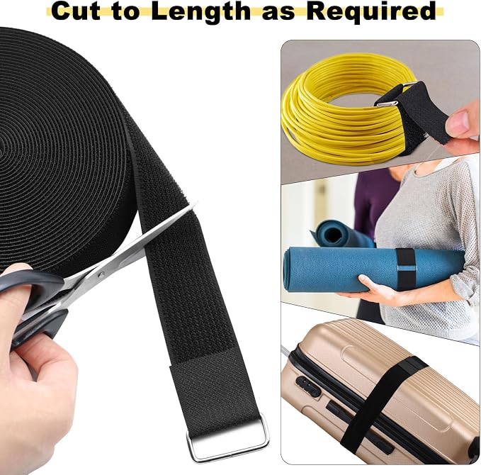 1.5"x32ft Hook and Loop Straps - Image 2