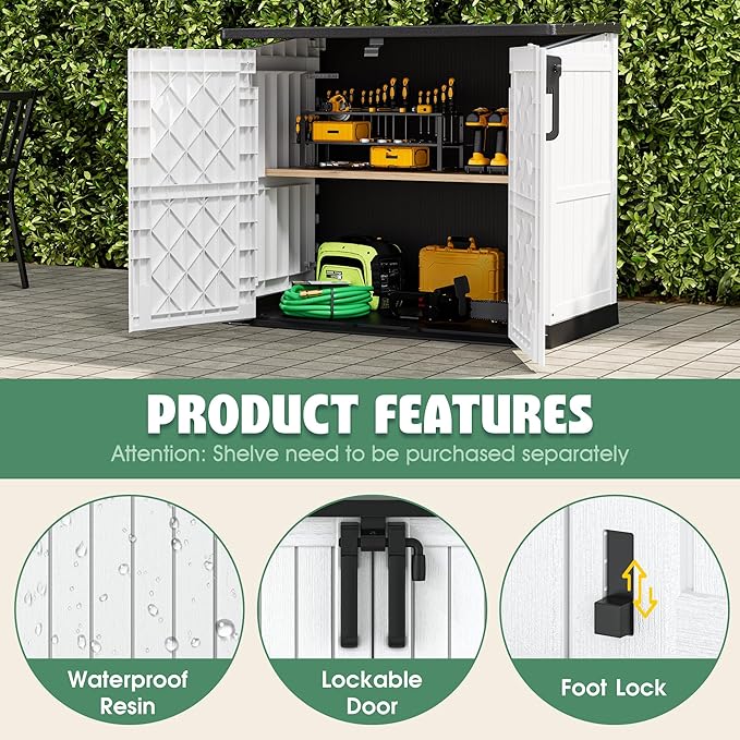 Outdoor Storage Cabinet 36 Cu Ft - Image 3