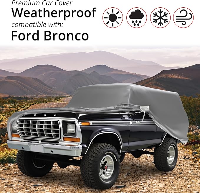 CarCovers Weatherproof SUV Cover & Warranty Compatible - Image 2