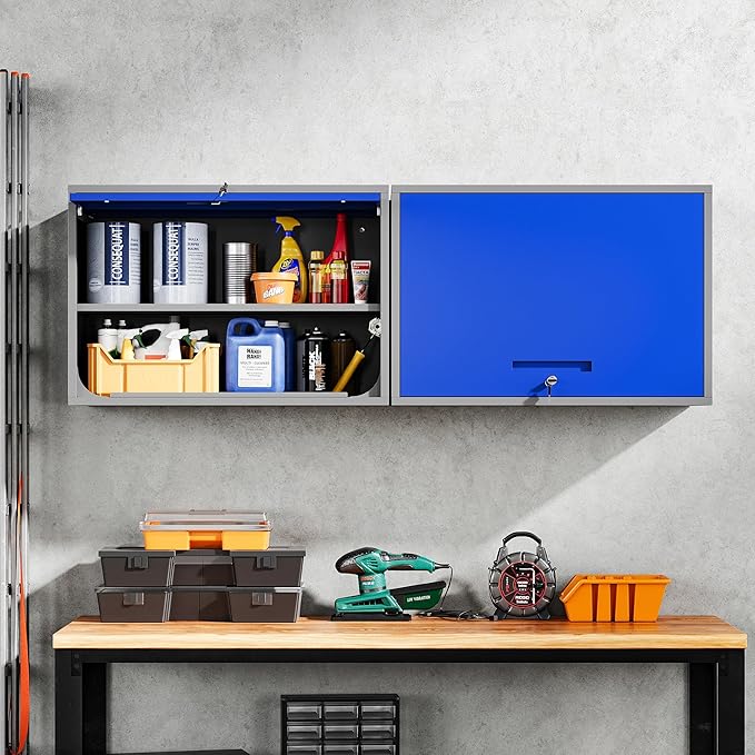 Yizosh Metal Storage Cabinet - Image 2